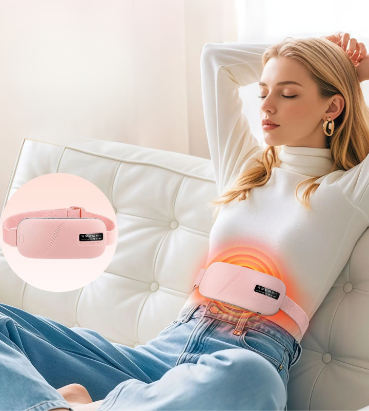 Ceinture chauffante menstruelle
