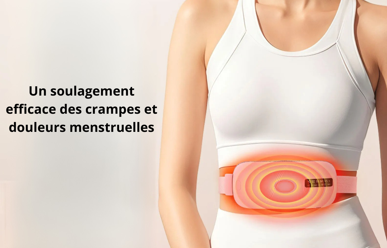 Ceinture chauffante menstruelle